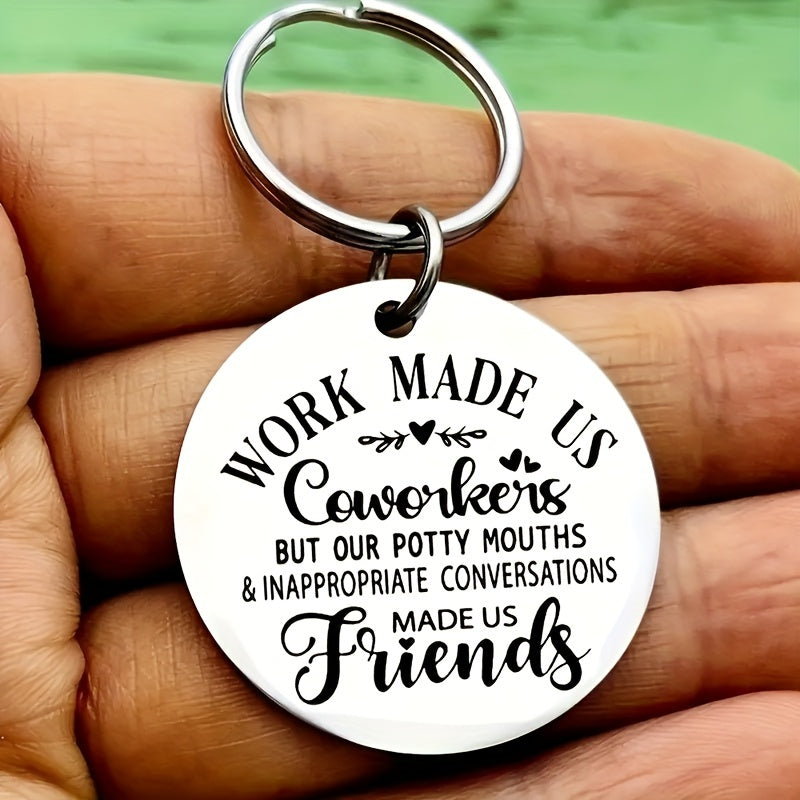 Stainless Steel Keychain Gift For Men Friends Colleague