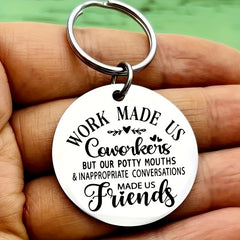 Stainless Steel Keychain Gift For Men Friends Colleague