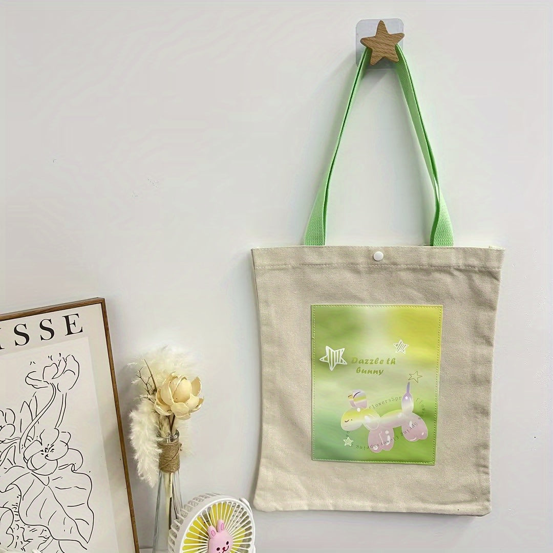 Dreamy Rabbit Canvas Bag for Children