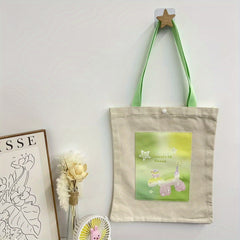 Dreamy Rabbit Canvas Bag for Children