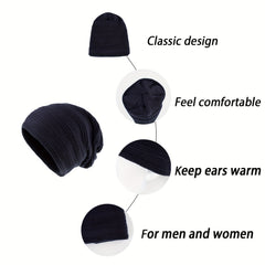 Men's Winter Slouchy Beanie Warm Knit Hat