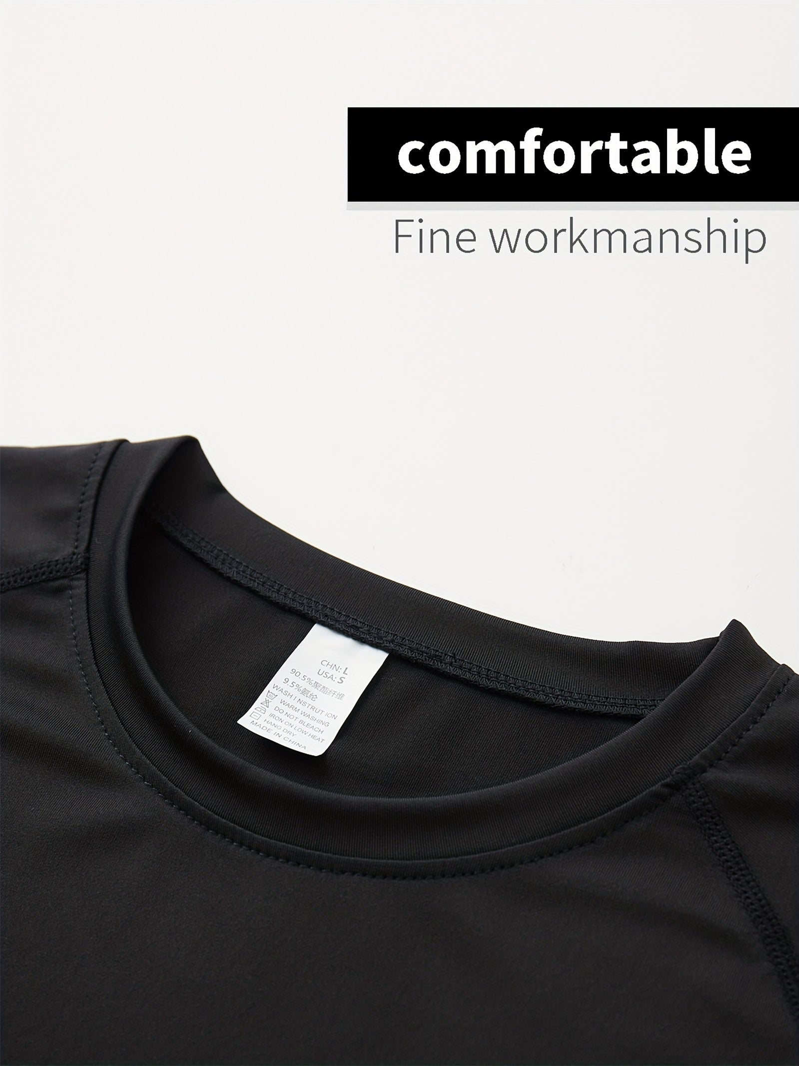Men's Quick Dry Compression T-Shirt for Gym Running Fitness