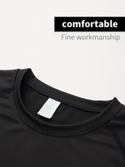 Men's Quick Dry Compression T-Shirt for Gym Running Fitness
