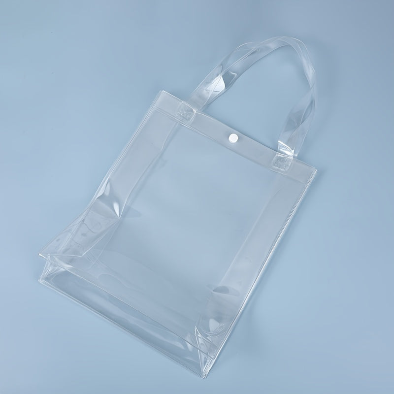 Transparent Test Paper Storage Bag PVC Information File Folder