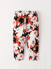 Baby Girls Leopard Graphic Casual Trousers