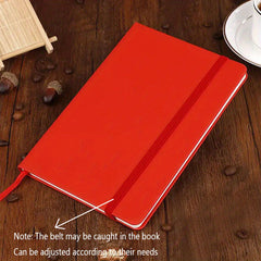 A5 Business Belt Notebook for Students Office Home Professionals
