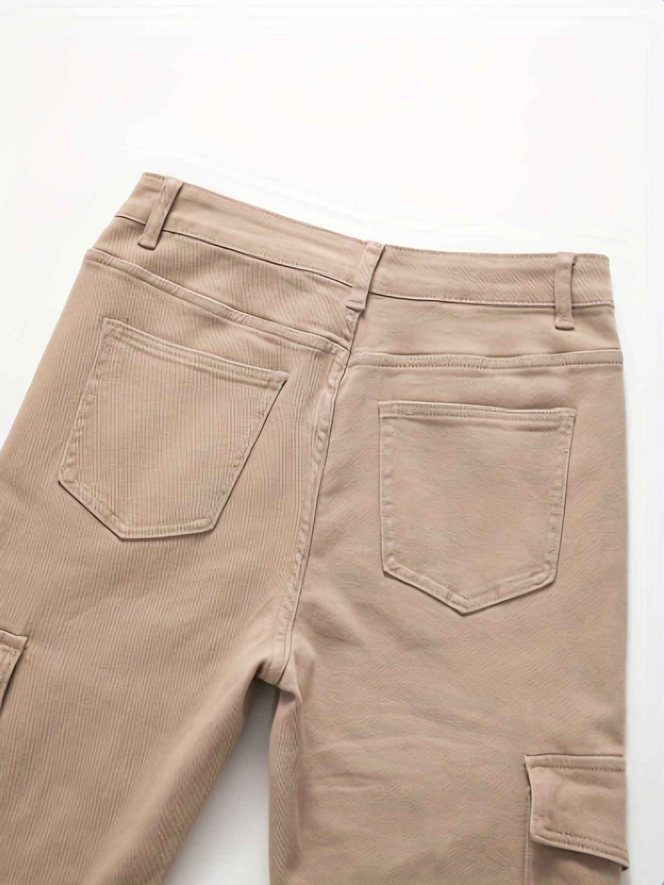 Men's Slim Fit Pocket Jeans High Stretch Denim Pants