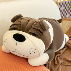 Sand Dog Plush Toy Bedhead Throw Pillow