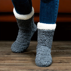 Cozy Fuzzy Slipper Socks for Women