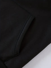 Basic Sports Hoodie Women's Plus Plain Long Sleeve