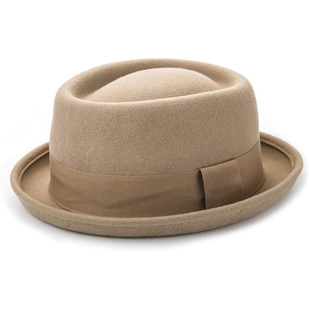 Classic Wool Fedoras Jazz Hat Winter Autumn Cap Hat For Men Women