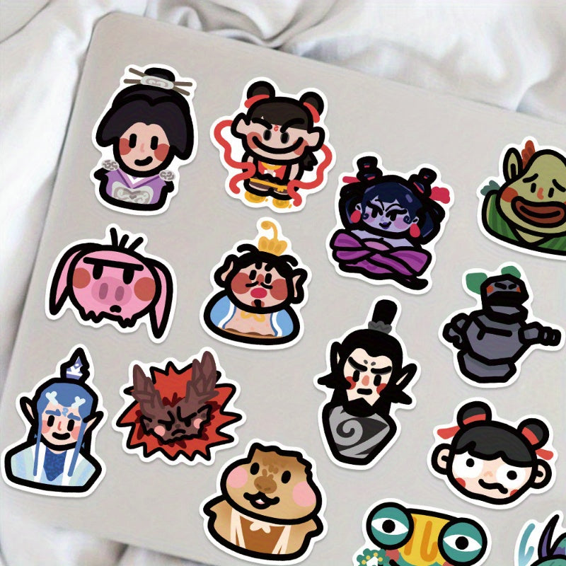 Nezha Series Graffiti Stickers - Waterproof DIY Stickers