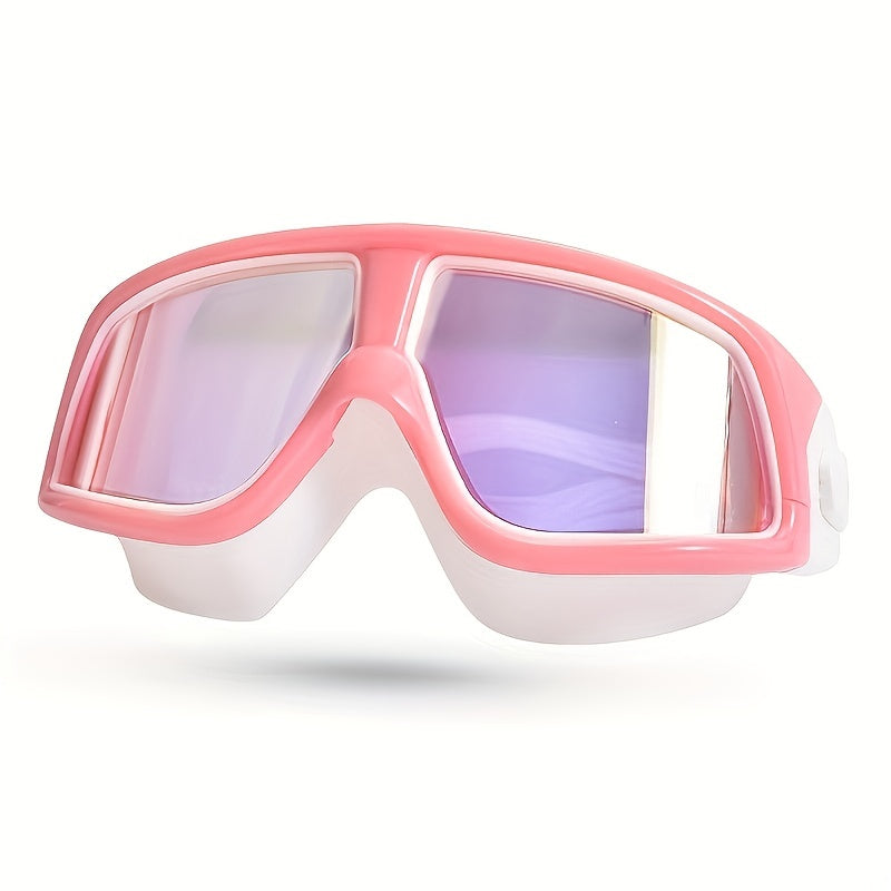 Colorful Electroplated Swimming Goggles Waterproof Anti-fog