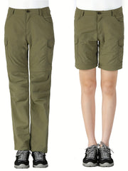 Women's Quick dry Cargo Pants Outdoor Casual Trousers For Climbing