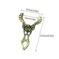 Creative Pirate Skeleton Slingshot Toy for Outdoor Practice