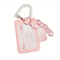 Vertical High Value Card Holder Flash Love Clouds Gradient