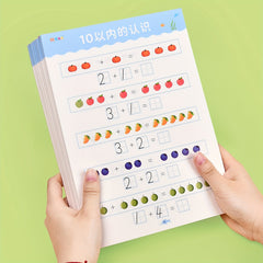 Kindergarten Math Practice Books Set Addition and Subtraction Within 10 and 20
