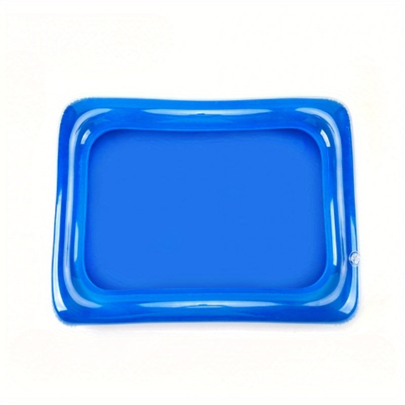 2pcs Durable PVC Inflatable Pool 58 Portable Square Sand Tray