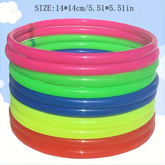 10pcs Throwing Rings Outdoor Yard Throwing Games Supplies