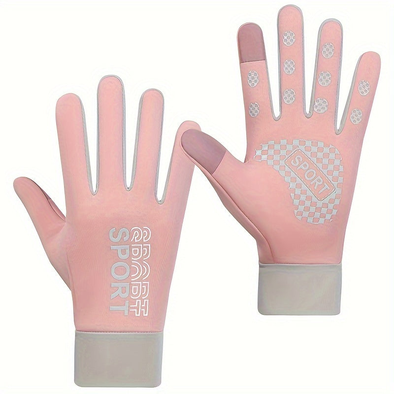 Winter Velvet Warm Gloves Windproof Waterproof Gloves