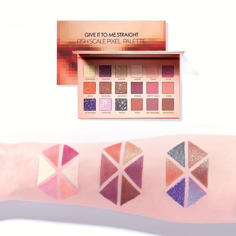 Matte Eyeshadow Palette Desert Highlighter 18 Colors