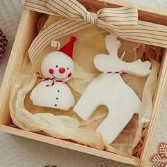 Christmas Aromatherapy Candles Elk Bell-Shaped