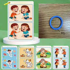 Interactive Spot the Difference Painting Game - Educational Attention Training