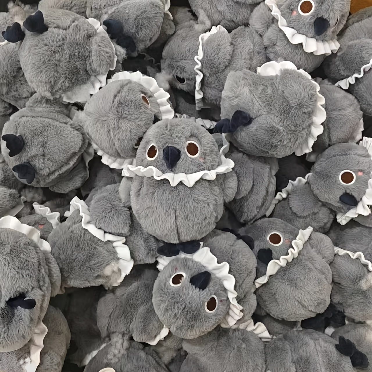 11" Angry Crow Plush Toy Soft Stuffed Animal Doll Halloween Gift