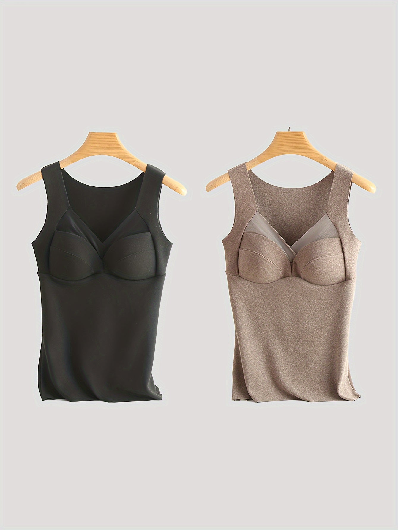 Lace Thermal Underwear Tank Top Soft Sleeveless Women's Lingerie