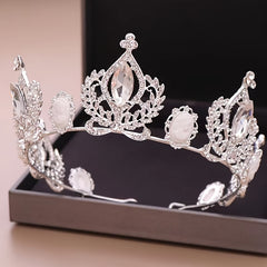 Rhinestone Tiara Crown Headband Bride Wedding Prom Hair Accessory