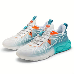 Men's Lace Up Luminous Sneakers Casual Walking Shoes