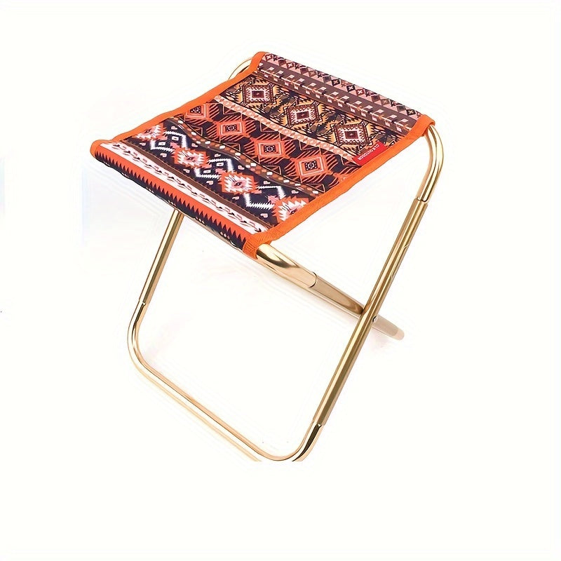 Ultralight Aluminum Alloy Folding Stool for Outdoor Camping