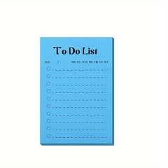 To Do Sticky Notes, 50 Sheets, Self-Adhesive, Assorted Colors