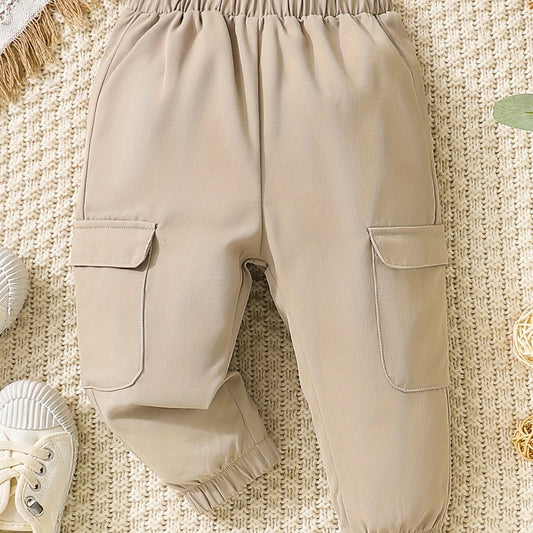 Toddler Baby Boy Cargo Pants With Pockets