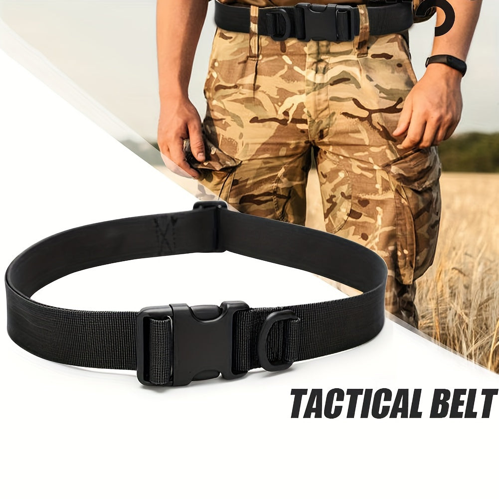 Men's Canvas Combat Survival Belt