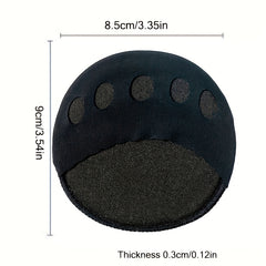 3pairs Anti-slip Breathable Thickened Forefoot Insoles Half Foot Pads