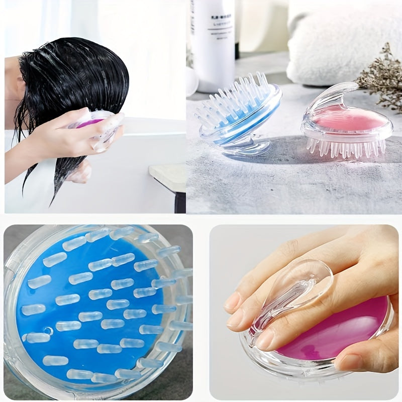 Scalp Massage Comb Brush Wet & Dry Hair Soft Long Teeth Maximum Comfort