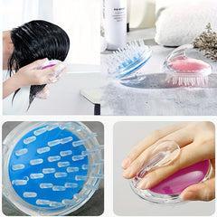 Scalp Massage Comb Brush Wet & Dry Hair Soft Long Teeth Maximum Comfort