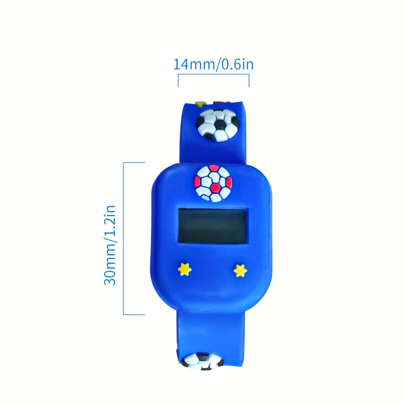 Cartoon Football Electronic Watch Digital Wrist Watch