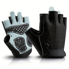 Men's Summer Cycling Gloves Anti-slip Half-finger Fitness Yoga