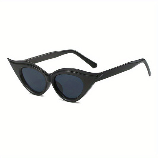 Y2K Cat Eye Sunglasses UV400 Sun Shades Decorative Glasses