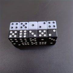 10 Standard Six-Sided Dice Set for Table Games