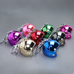 Mini Motorcycle Helmet Keychain Safety Helmet Pendant Ornament