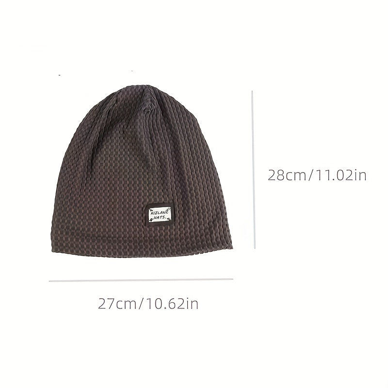 Spring Summer Thin Pullover Hat Breathable Mesh Turban All match Hat