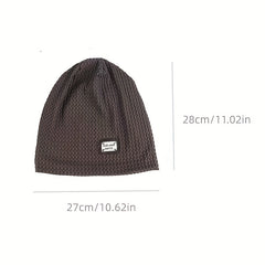 Spring Summer Thin Pullover Hat Breathable Mesh Turban All match Hat