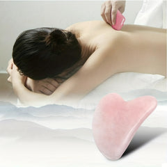Heart Shaped Facial Massage Board Scraping Tool