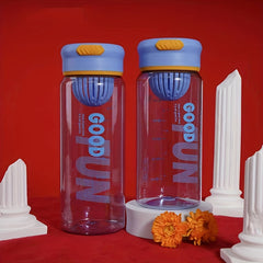 Clear 2ml Portable Water Cup Lightweight Anti-fall Large Capacity Bottle