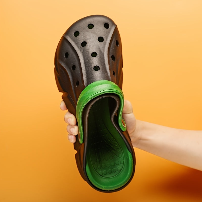Men's Cushioned Lightweight Closed Toe Clogs