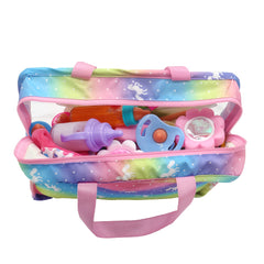 Rainbow Handbag & Accessories Set for 18 Inch Dolls