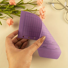 12pcs Budget Envelopes 6 Hole Money Envelopes For Cash Colorful Cash Envelopes
